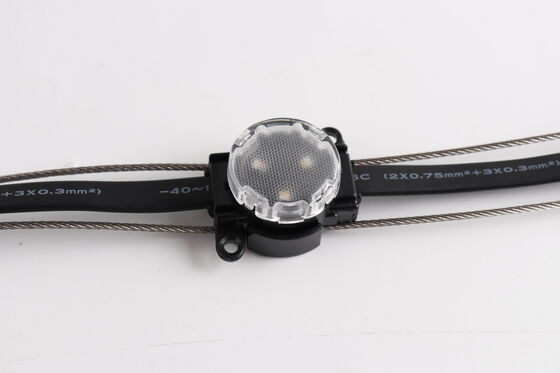 Đèn LED RGBW Chấm Năng Lượng Mặt Trời Chống Thấm IP67 30mm DC12V cho Chiếu Sáng Cảnh Quan Tòa Nhà Ngoài Trời