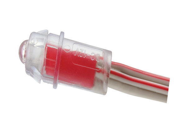 Anti UV 12V Miracle Bean Rgb Led Pixels 9mm Epistar Chip Pvc F5