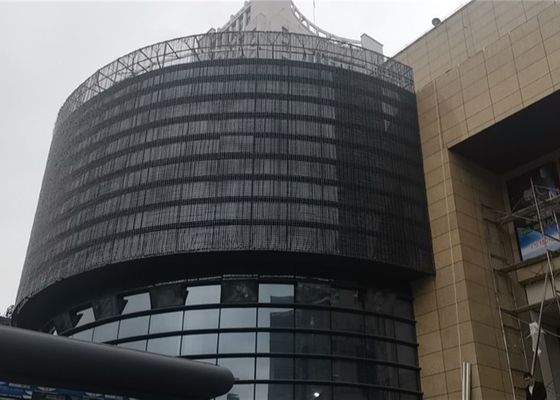 Led Mesh Video Wall Led Flexible Display Screen LED Curtain Outdoor Building Background Soft Display Mesh Led Screen