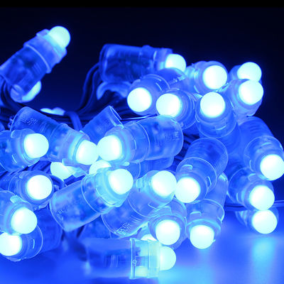 Chuỗi đèn Led địa chỉ 9mm 0,1W màu xanh lam IC16716