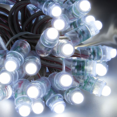 Trang trí du lịch trên biển 0,1w 9mm Rgb Pixel Light Strings