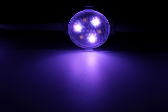 120 ° Angle PC Shell 1W 12V 40mm IP65 RGBW LED Pixel