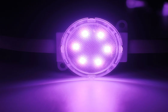 Điểm ảnh LED RGB 1.5W DC 24V 40mm chống nước IP67