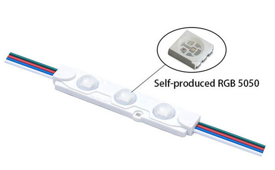 Đèn mô-đun LED RGB DC12V 0,72W ​​không thấm nước SMD5050