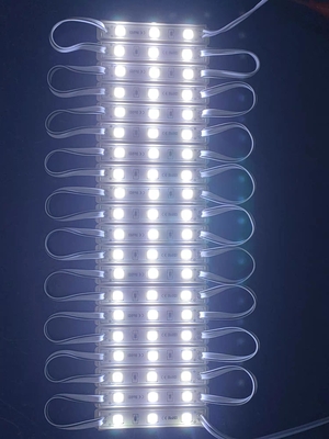 12V 3-Light SMD 2835 LED Module với 1W Sign Lens IP67 PC Body Pixel Lights cho trang trí ngoài trời